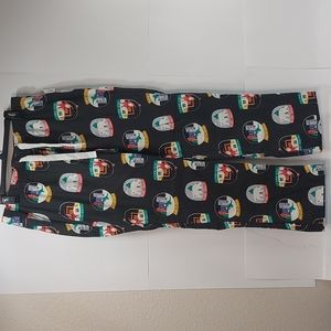 NWT Old Navy Women's Black Holiday Style Flannel PJs szM